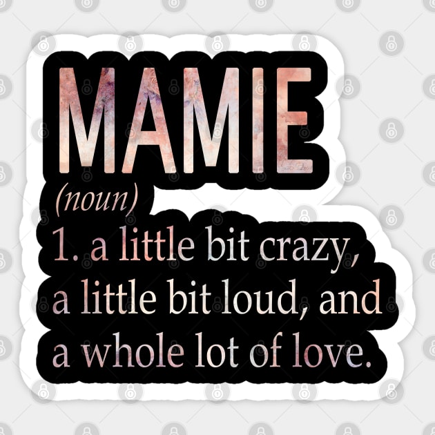 Mamie Girl Name Definition Sticker by ThanhNga